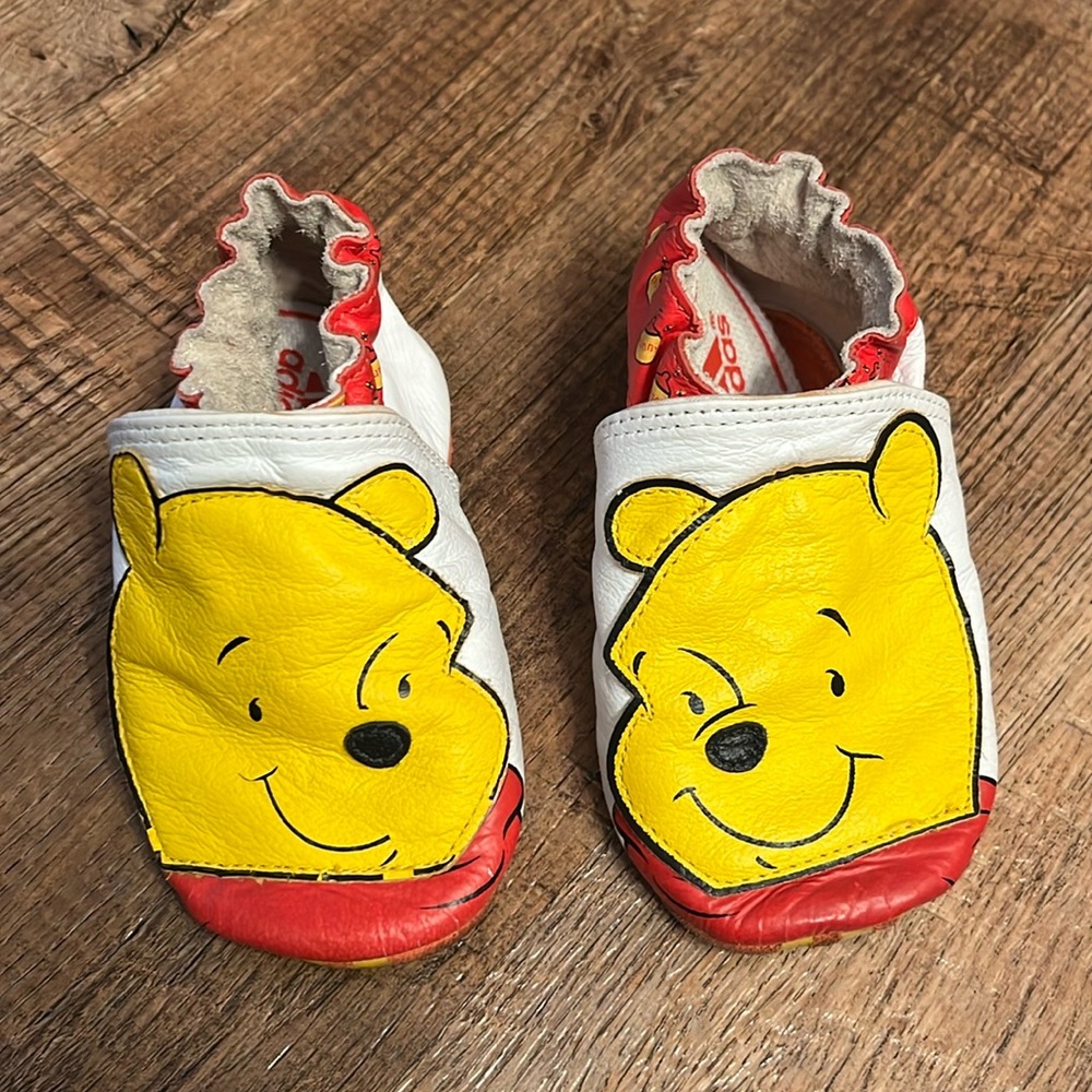 Winnie The Pooh x Adidas Leather Shoes/Slippers